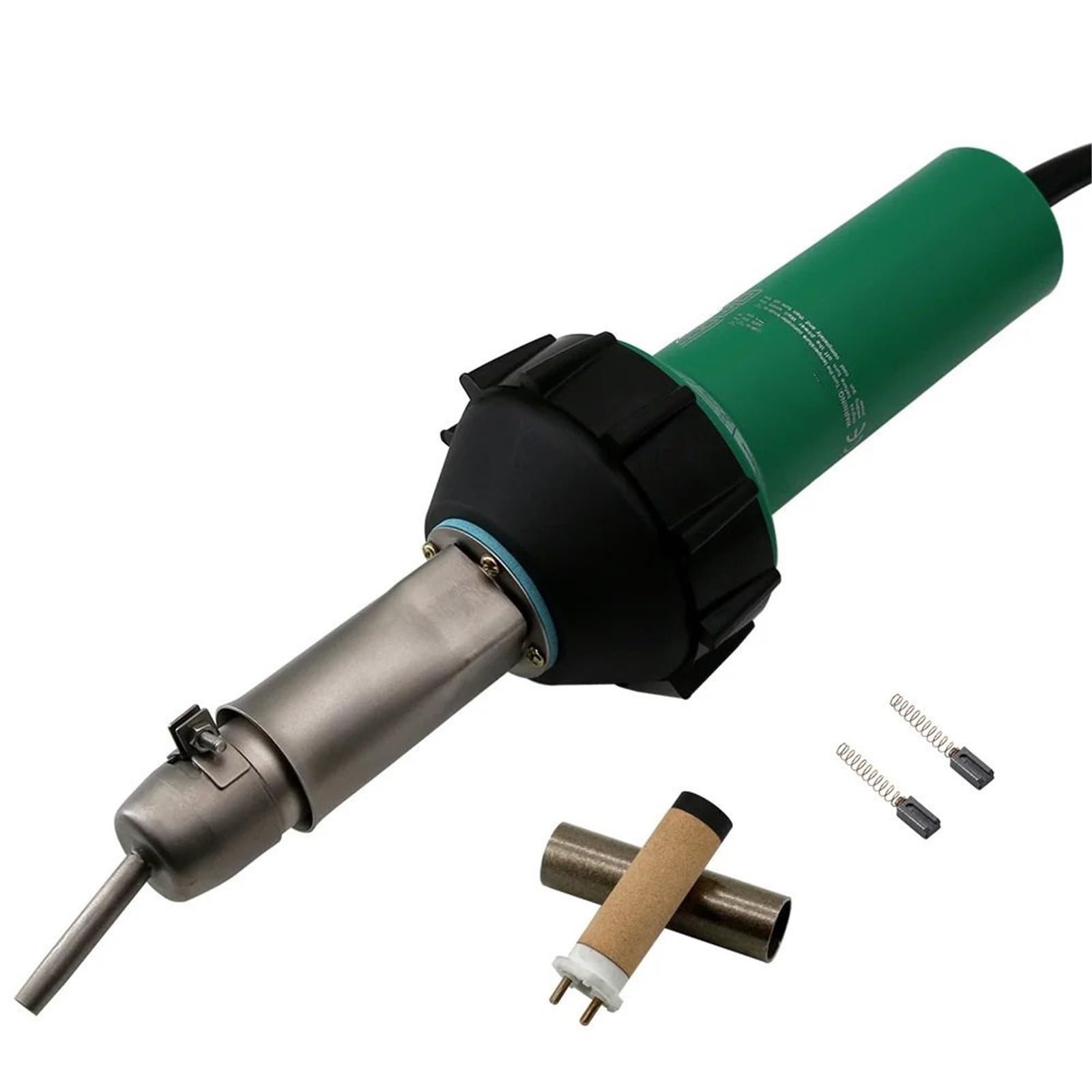 Chiodi di Saldatura Saldatore per torcia di calore con ventilatore ad aria calda per pistola per saldatura in plastica 1600W per fogli in PP/PE/PVC, tubo, serbatoio, pavimento, membrana(Kits 1)