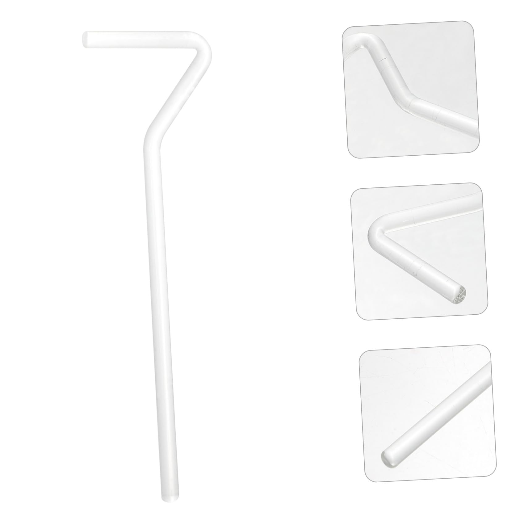 KICHOUSE 4pcs Glass Coating Rod Diffuser Labs Rod Tool Fishing Wide Spreading Scraper Cell Spreaders Cell Laboratory Stirring Rod Boom Pole