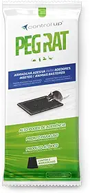 1 Par Armadilha Adesiva Pega Rato Control Up Cola Atoxica Ratazanas