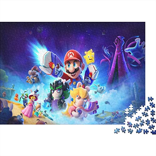 Puzzle 500 Piezas, Puzzles,puzles,Jigsaw Puzzle para Adultos, Super Mario,Puzzles para Adultos,Obra...