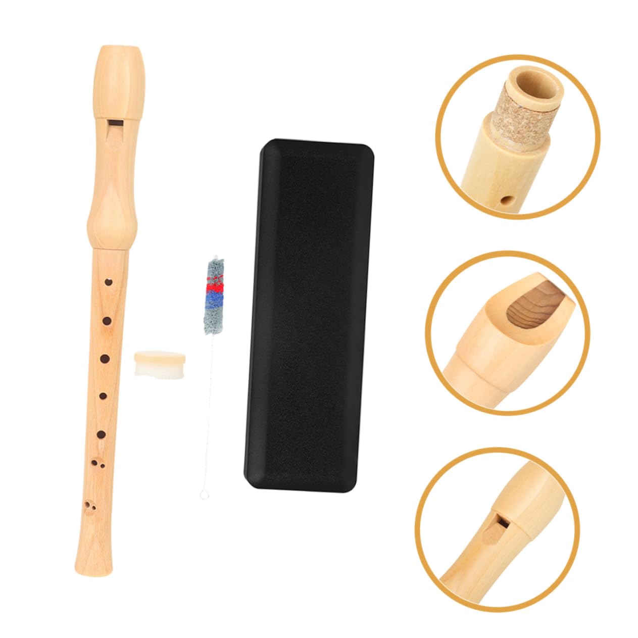 SUPVOX 8-hole Clarinet in c Key Perfect for Boys and Girls and Beginners Plastic Clarinet Durable Construction Musical Instrument