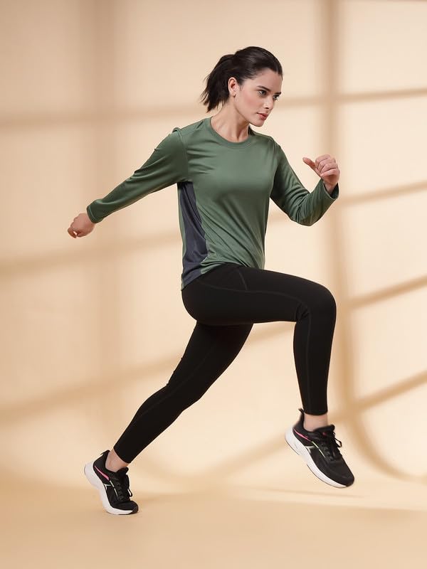 Image of CHKOKKO Tshirt for Woman Regular Fit Gym Workout Lightweight T Shirt for Women Breathable Round Crew Neck T Shirts for Sports Like Training, Running