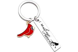 Cardinal Keychain Memorial Sympathy Bereavement Gifts