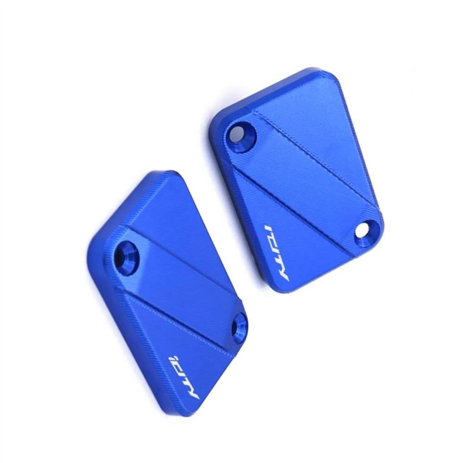 Couvercle de réservoir pour Tricity 125 avec finition aluminium turquoise