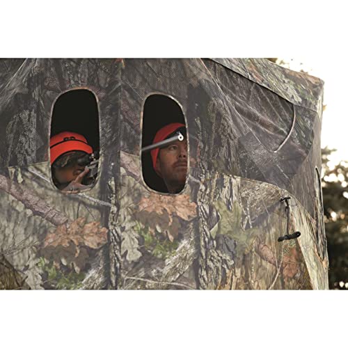 Image of Guide Gear 6 Foot Tripod Hunting Tower Blind, 2-Man Stand Elevated, Hunting Gear Equipment Accessories, 4 by 4