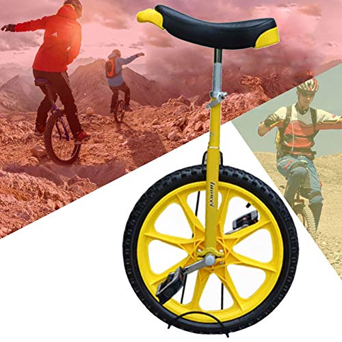 Why Should You Buy NANANA 16 Inch Mountain Bike Wheel Frame Unicycle Cycling Bike, Wheel Trainer Uni...
