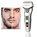 Produktbild Folienrasierer Herrenrasierer mit Lithium-Batterie, wiederaufladbar, kabellos, Pop-Up-Trimmer mit extra Rasierkopf, Schutzkappe, Schwarz
