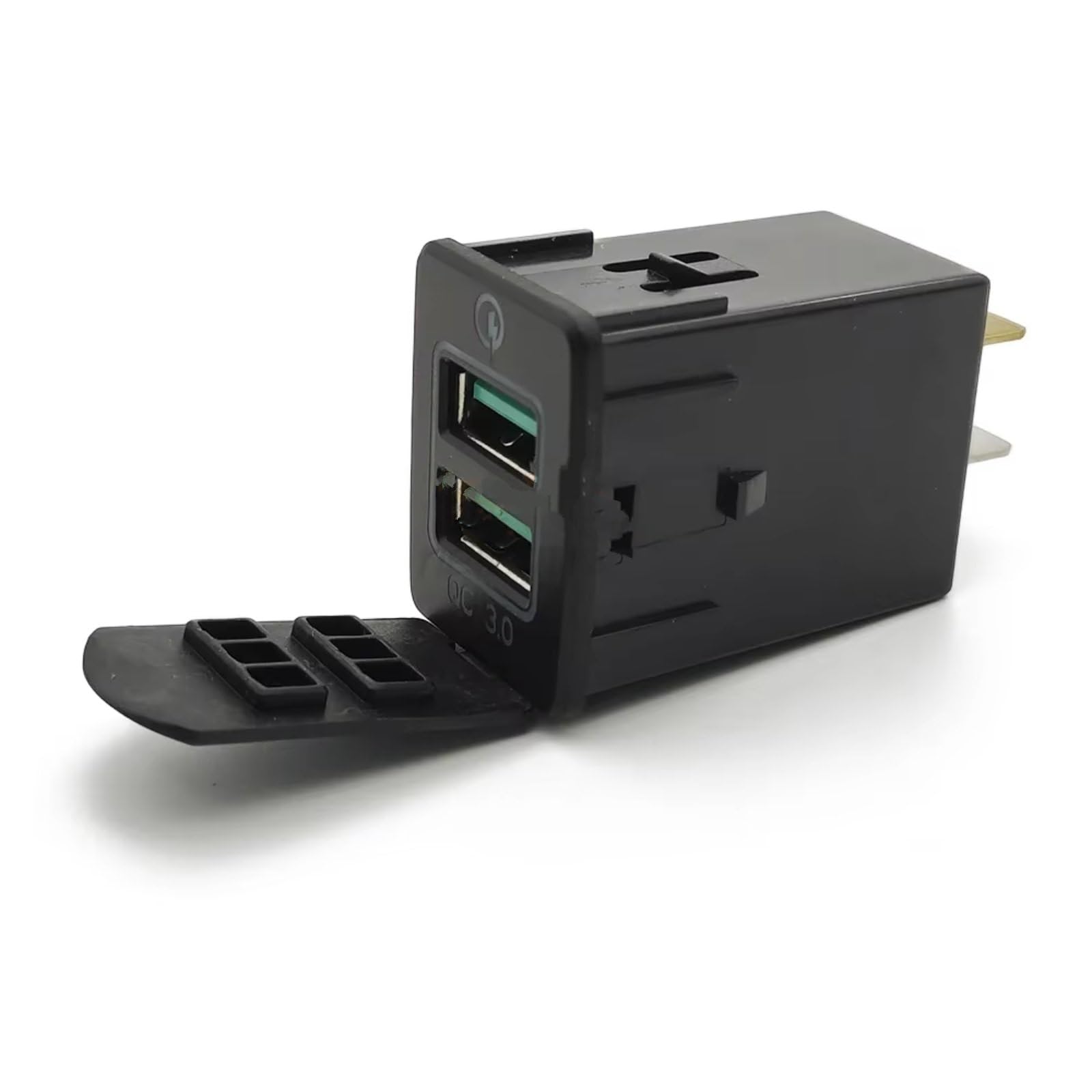 USB-Anschluss Mittelkonsole Kompatibel Mit Nissan Für Xtrail Für T32 Schnellladegerät Netzschalter Telefon-Ladeadapter-Taste Kfz-USB-AUX-Schnittstelle