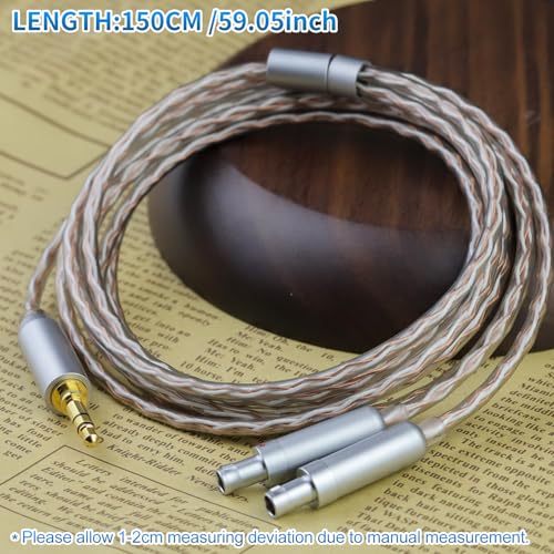 Cable XLR 4 Pin okcsc para auriculares 6.56 ft miniatura 6