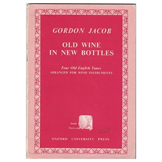 Old Wine in New Bottles