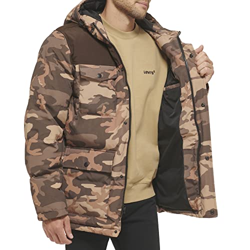 Image of Levi's Men's Arctic Cloth Quilted Performance Parka
