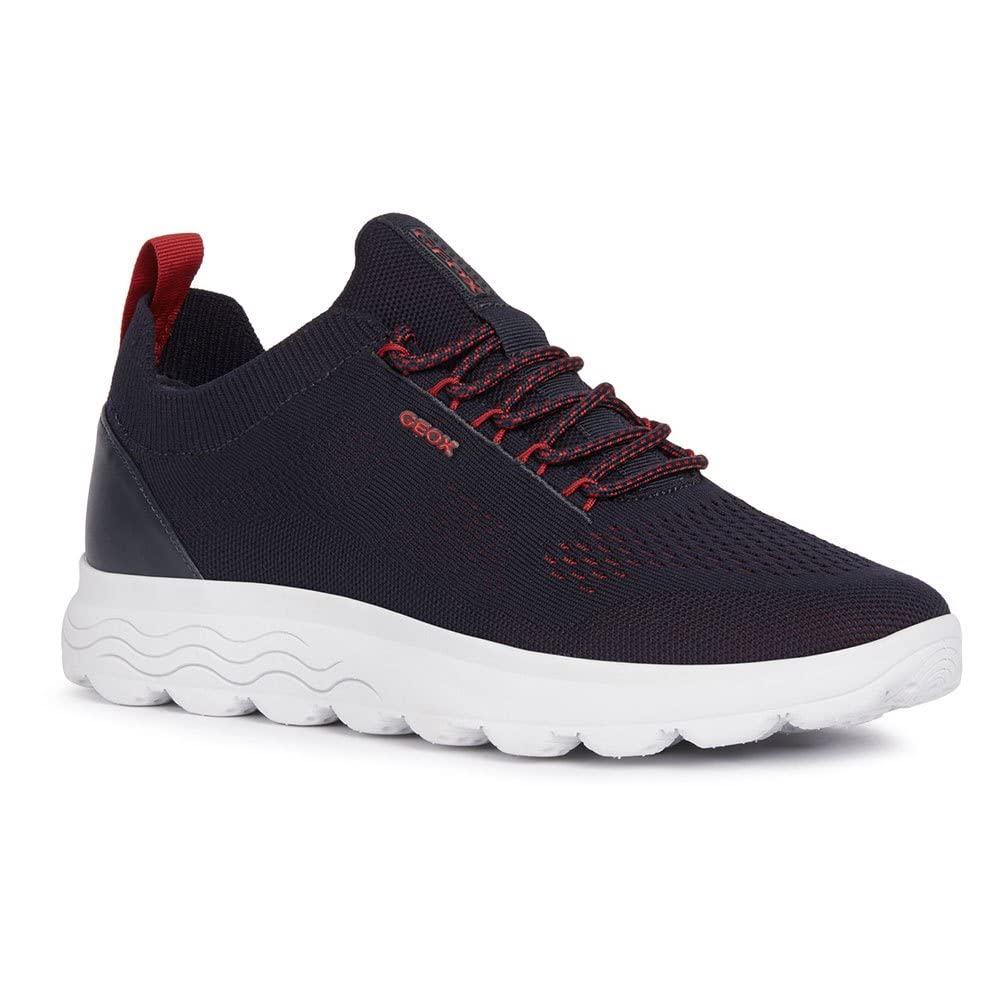 Geox Men's U Spherica Trainers, Blue, 12 UK