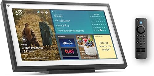 Echo Show 15 with Alexa Voice Remote (3rd Gen) and Tilt Stand