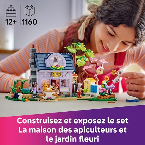 Lego Friends La Maison Des Apiculteurs Et Le Jardin Fleuri 42669 Lego La Boite - vue 6
