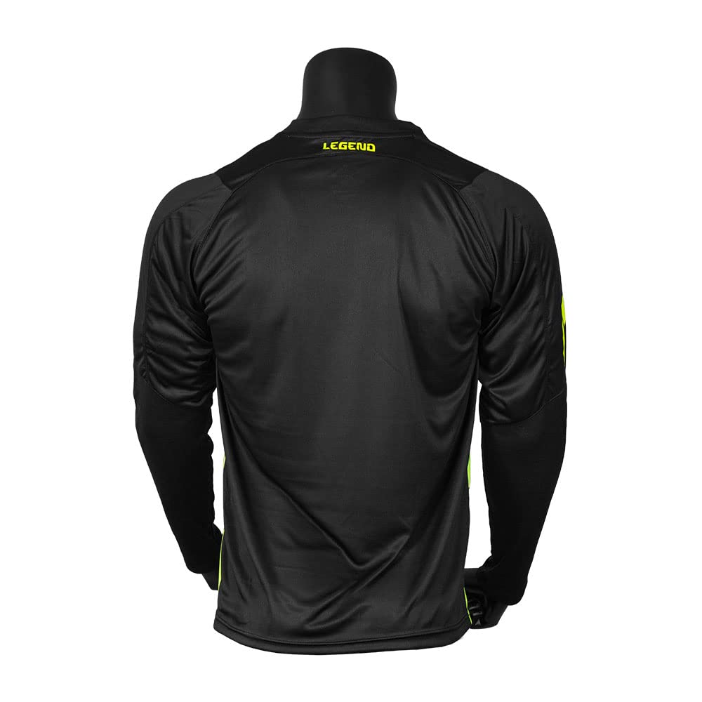 HO Soccer Jersey Legend 2022 Lime, Camiseta de Portero, Unisex niños, Lima/Negro, 14/XS