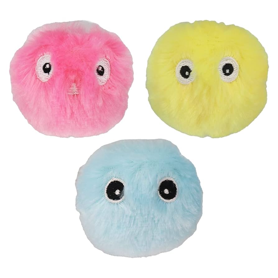 Amazon | 猫用ボール玩具 音が鳴るおもちゃ ぬいぐるみ 転がす