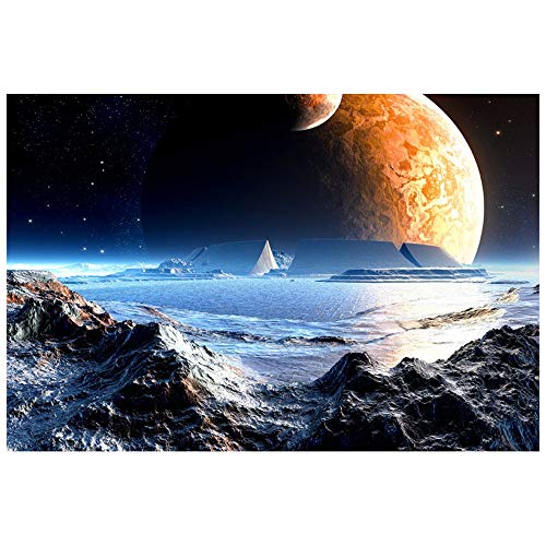 Preisvergleich Produktbild JIADUOBAO-Puzzle Universum Welt Puzzle, Earth Planet Puzzle, Erwachsene Holzpuzzle, einzigartige Hauptdekorationen und Geschenke Home Decor Wall Art (Size : 500pieces)