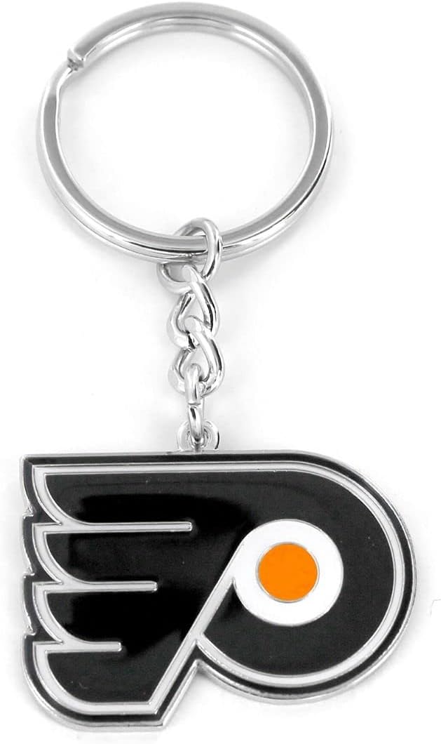 aminco NHL unisex-adult Team Logo Keychain