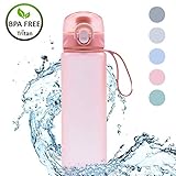 Disponible en Tres tamaños: 500ml, 600ml and 700ml. Capacidad suficiente para asegurar que el agua de hidratación sus necesidades diarias. Conveniente para las bebidas calientes y frías. No "plástico" sabor en absoluto. El tamaño estándar cabe la mayoría de los portavasos y las jaulas para bicicletas, Más fácil de llevar donde quieras.