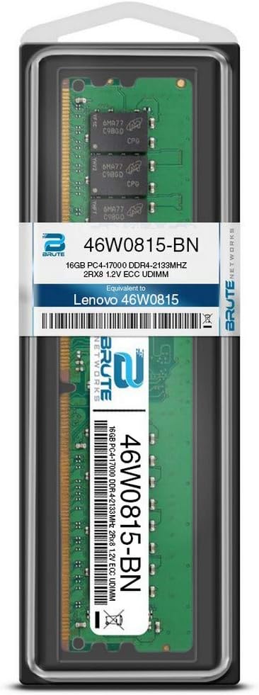 46W0815-BN - 16GB DDR4-2133MHz 2Rx8 DIMM (Compatible with OEM PN# 46W0815)