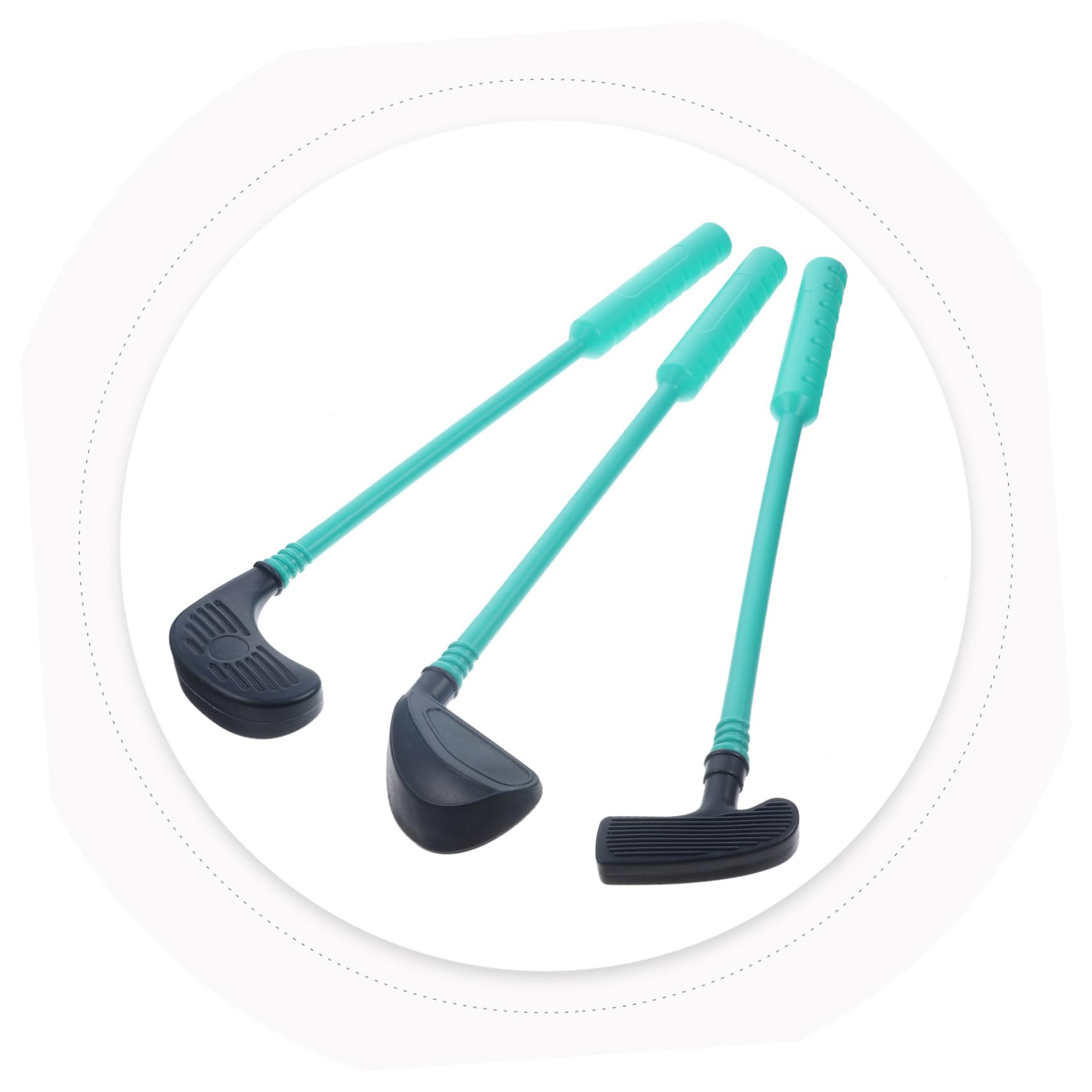 Set Golf per Bambini Blu in Plastica, Gioco Outdoor Sportivo | Esercizio e Coordinazione Occhio-mano, per Bambini e Ragazzi, per Attività All'aperto