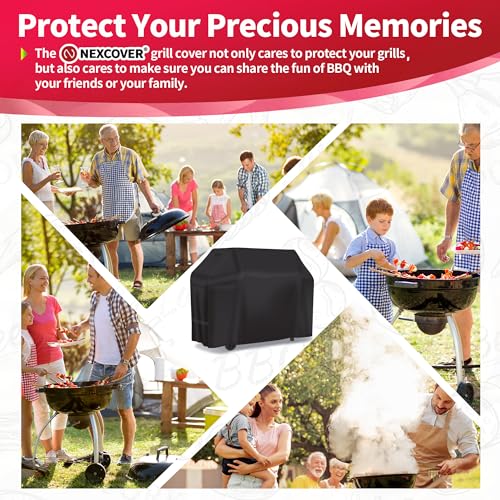 Nexcover NHK21G802 55 Inch Grill Cover - Heavy Duty Waterproof And Weather Resistant Bbq Cover thumb #6