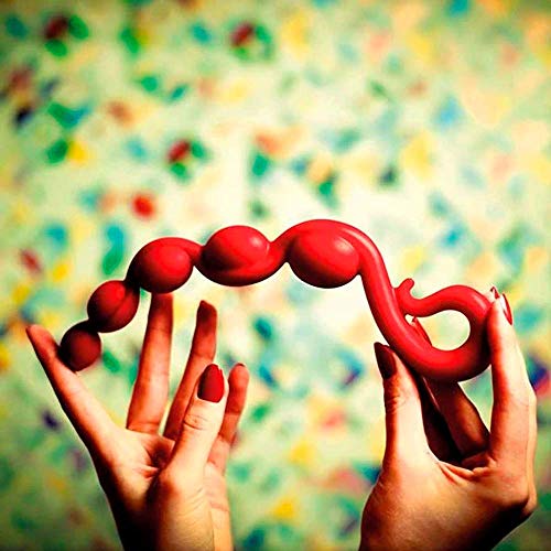 Plug Gradativo Com Alça De Segurança 26 X 2 X 4,5 Cm Vermelho Bendybeads