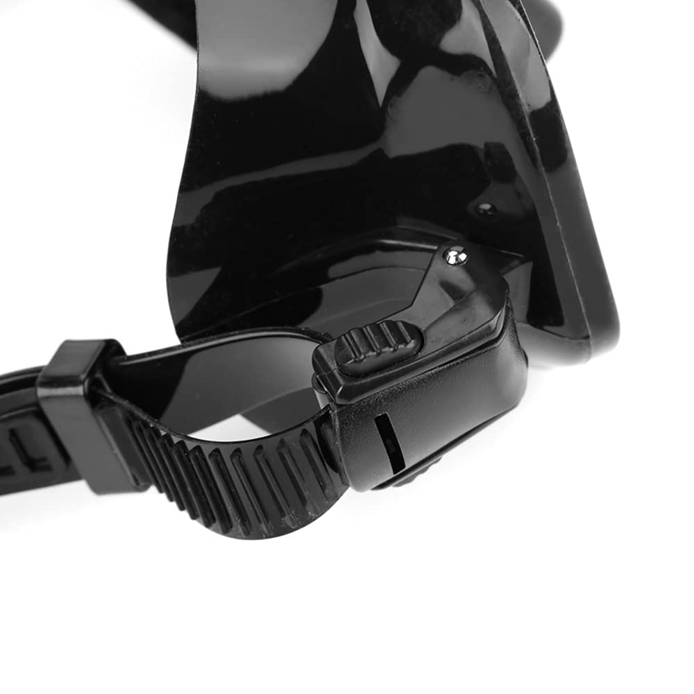 JINGYAN Gafas de natación Máscara de Buceo Lente Cristal Templado Profesionales Adultos para Subacuático Gafas Accesorio Deportivo Agua