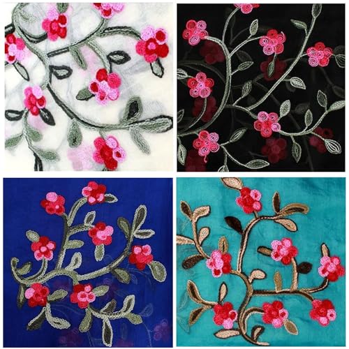 Tapp Collections Embroidery Chiffon Scarf Wrap Shawl Lightweight Scarf for Women Fashion Summer Fall Scarf3