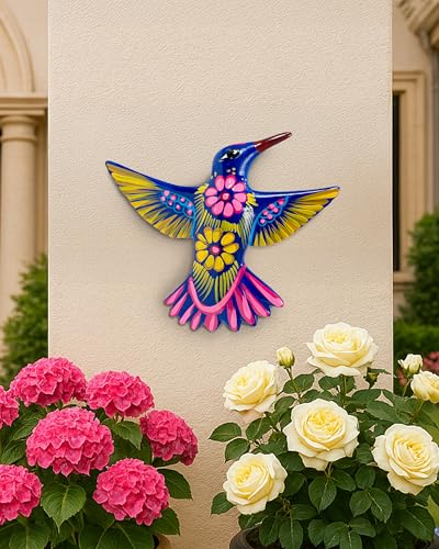 Enchanted Talavera Handmade Hummingbird Authentic Mexican Ceramic...