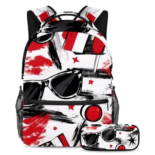 Sac d'école grande capacité pour éviter le mal de dos des adolescents en voyage