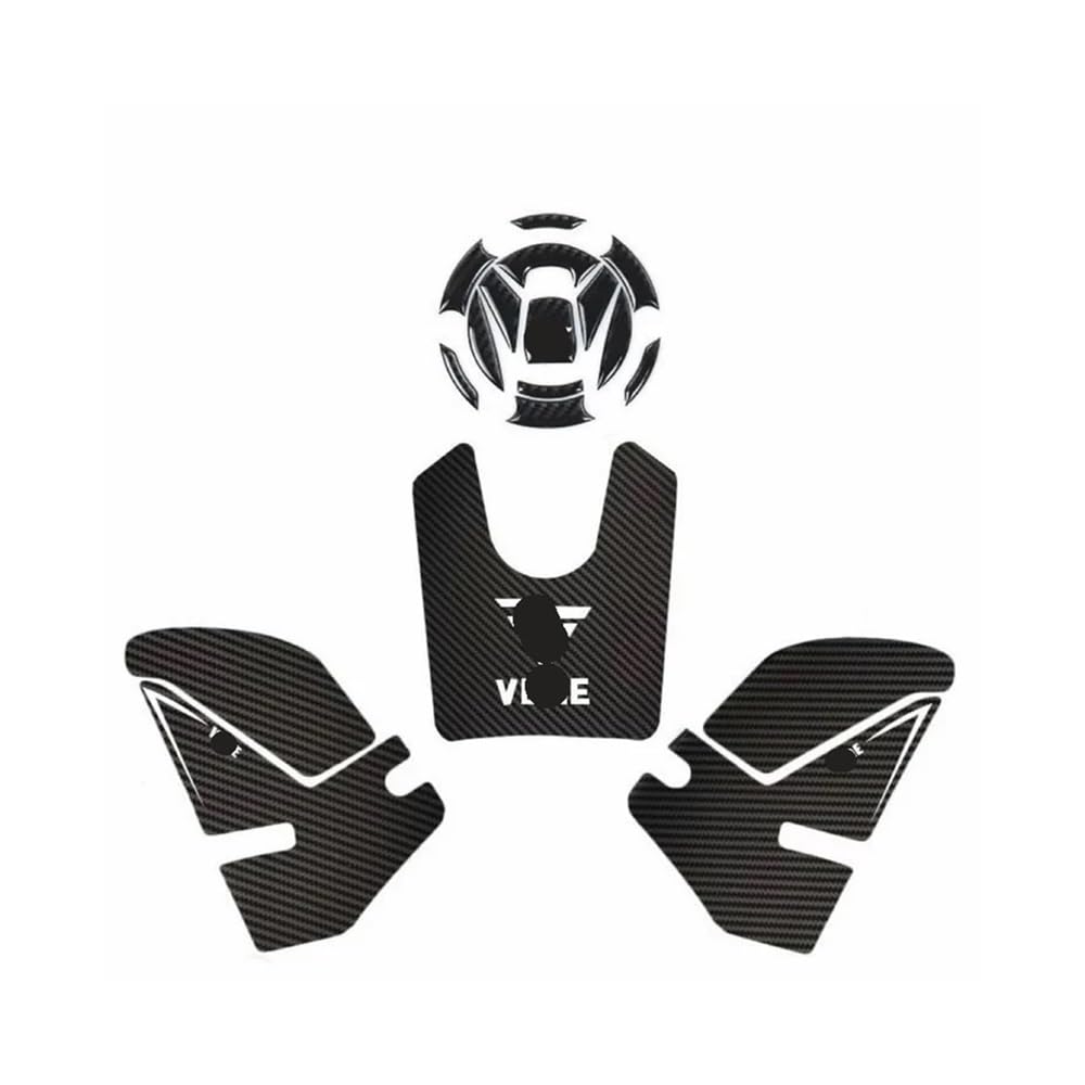 Fuel Tank Protector for Loncin for Voge 500DS 525DS Motorcycle Non-Slip Fuel Tank Stickers Decal