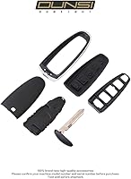 Vista 4 de DUNSIHUI M3N5WY8609 - Funda de repuesto para llave de automóvil con 5 botones, compatible con MKS MKT MKX Edge Escape Explorer Focus Flex Taurus sin