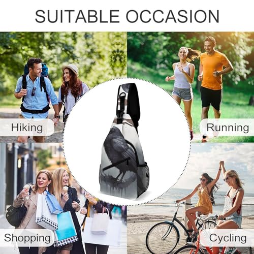 Bolso Sling Crossbody Casual Deportivo para Hombre y Mujer miniatura 6