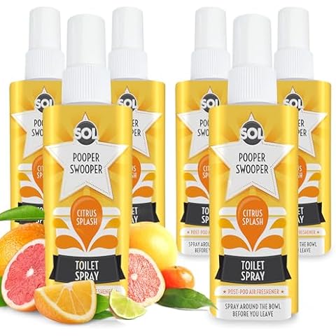 SOL Citrus Splash Toilet Odour Spray Cover