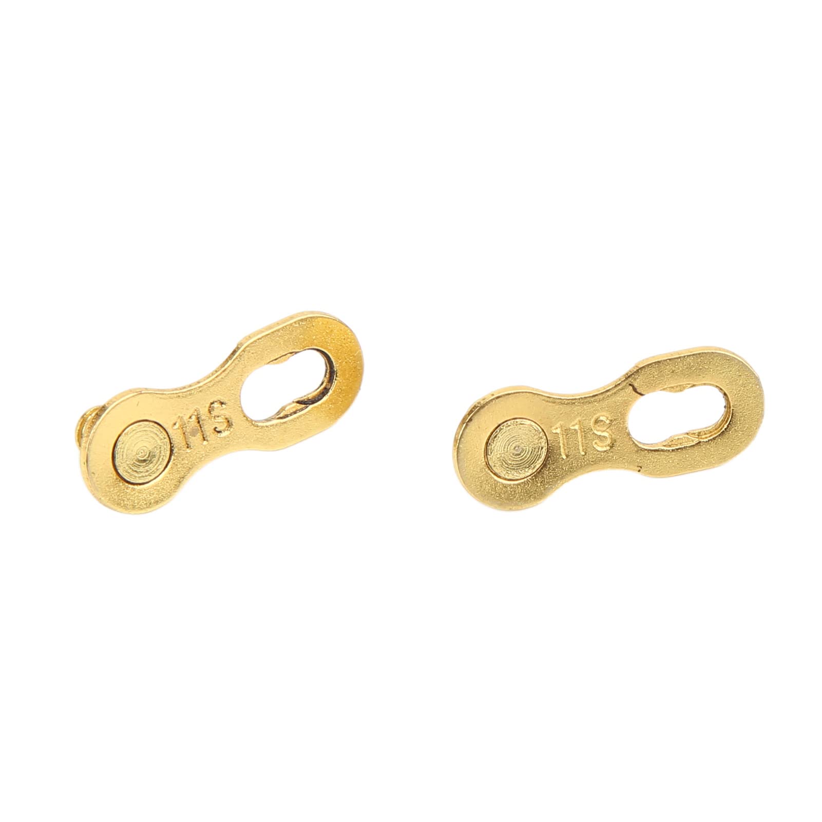 Cadena de Bicicleta de Carretera, Cadena de Bicicleta Flexible de 11 Velocidades para Bicicleta de Carretera (Oro)