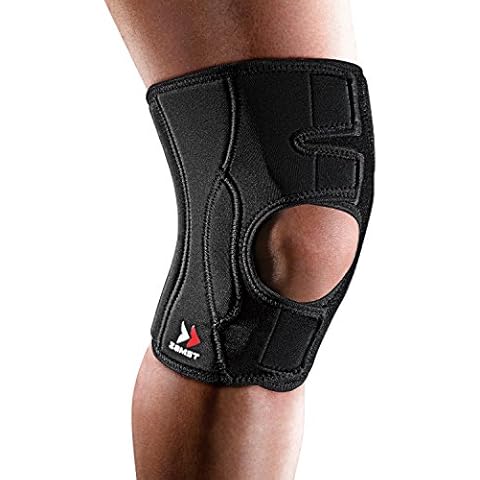 Zamst EK-3 Knee Brace With Lightweight And Breathable Material and Resin Stays For General Knee Support and Knee Pain-for Basketball, Volleyball, Running, Tennis, Pickleball-Black, XL Cover