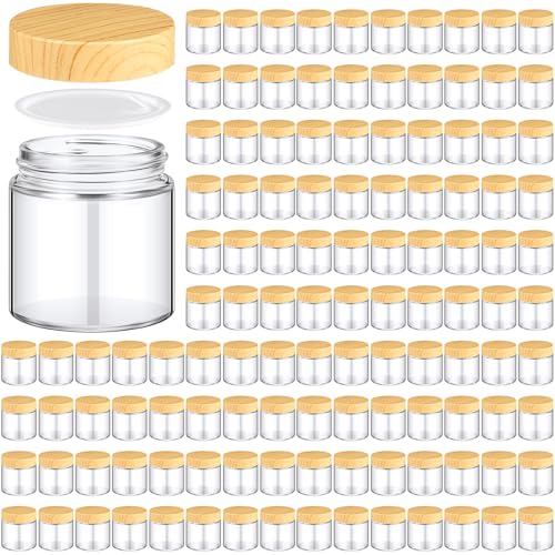 Norme 120 Pcs 4oz Glass Jars with Lids