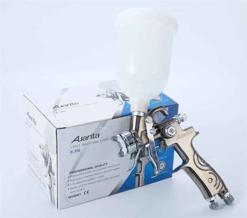 Auarita K-350 Grosir Spray Gun Hvlp 0.8mm Nozzle 250ml Cup Spray Tools for car