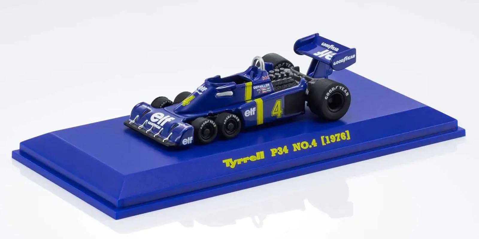 Amazon.com: 1/64scale KYOSHO MINI CAR & BOOK No.21 Tyrrell P34