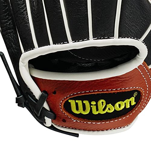 Wilson 2021 A500 11.5" Infield Baseball Glove - Left Hand Throw, Copper/Black #TOP4