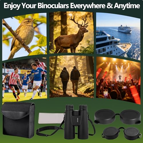 Binoculares 15x50 HD Potentes Para Adultos y Jóvenes miniatura 6