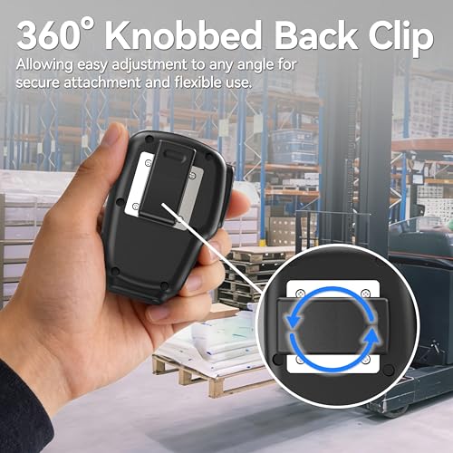 Image of SAMCOM Wireless Bluetooth Walkie Talkie Mic with 2 Pin Dongle | Cordless,10-Hour Battery, IP67-rated Waterproof, Clear Sound, Solid Build, Hands-free,Easy Pairing for FPCN30A FPCN10A Radios