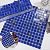 smafusion 11.5sqft Iridescent Cobalt Pool Tile, Glass Mosaic Floor and Wall Tile for Bathroom, Kitchen Backsplash, Swimming Pool, Shower, Accent Wall, Outdoor (10pcs, Dark Blue)