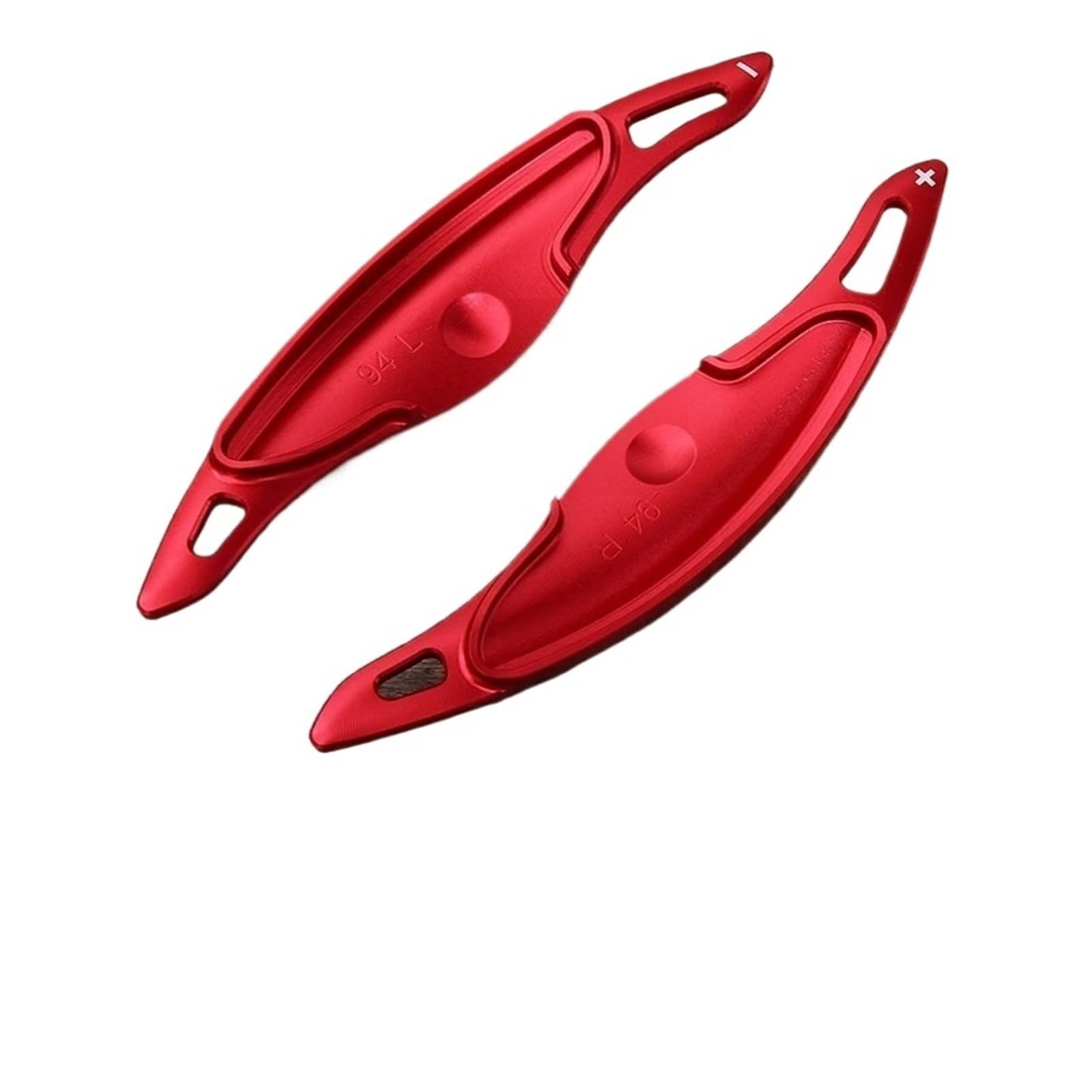 Xxiucj Car Paddle Shifter Extensions for Hyundai for I30 for I20 2019-2024 Car Steering Wheel Gear Shifters Paddle Shift Extension(Red)
