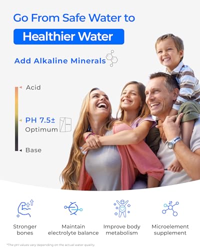 Waterdrop X8-Alkaline RO System smart faucet