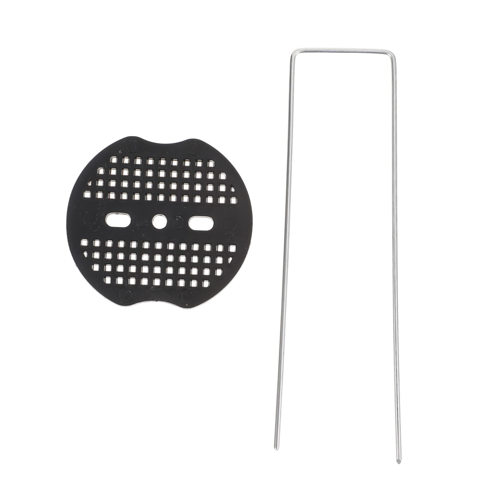 Clous de gazon en U x40 avec joints plastique pour bâche de jardin