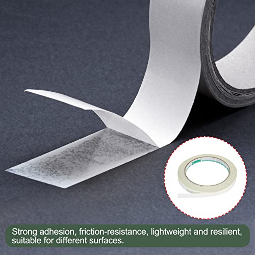 Image of YOKIVE Double-Sided Adhesive Tape, Duct Mesh Fabric Adhesive Great for Office, Home, Daily Use (10mmx10m, White)