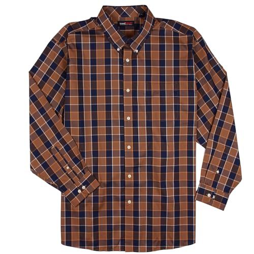 Roundtree & Yorke TravelSMART Non-Iron Men's Long Sleeve Shirt, Regular Sizes