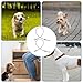 JJUNW 2 Stück Hausleine für Hunde, Hundeleine Chew Proof, Bissfeste Hundeleine Verlängerungsseil, Hundekette für Welpen Kleine Mittelgroße Große Hunde Joggen und Spazierengehen (67cm, Schwarz)